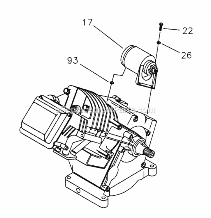 Low_Oil_Shutdown_And_Governor_Part_4 Diagram and Parts List for 1527-0  Briggs and Stratton Generator